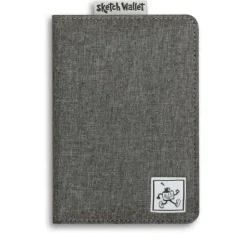 Canvas^Inky's Original Canvas Sketch Wallet - Grey - Little Painter Art | Exploring the Endless Possibilities of Art