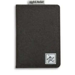 Hot^Inky's Original Canvas Sketch Wallet - Black - Little Painter Art | Exploring the Endless Possibilities of Art