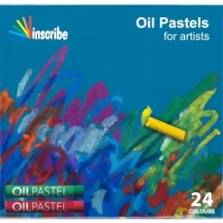 Pigment^Inscribe Gallery Oil Pastels - Set of 24 Assorted Pastels - Little Painter Art | Exploring the Endless Possibilities of Art