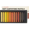 Pigment^Inscribe Soft Earthtone Pastels - Set of 12 Square Pastels - Little Painter Art | Exploring the Endless Possibilities of Art
