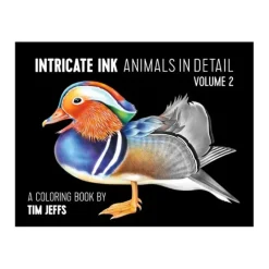 Shop All^Intricate Ink: Animals in Detail Colouring Book Vol. 2 by Tim Jeffs - Little Painter Art | Exploring the Endless Possibilities of Art