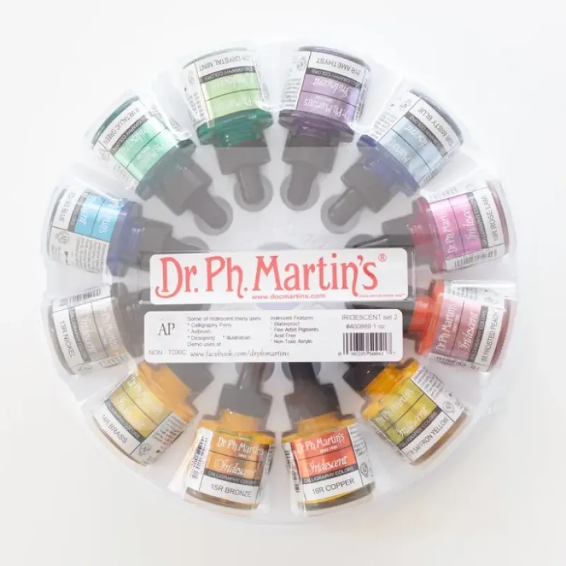Pigment^Iridescent ink Dr. Ph. Martin's set 2 - Little Painter Art | Exploring the Endless Possibilities of Art