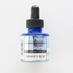 Pigment^Iridescent ink Dr. Ph. Martin's Misty Blue - Little Painter Art | Exploring the Endless Possibilities of Art