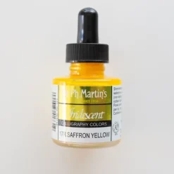Pigment^Iridescent ink Dr. Ph. Martin's Saffron Yellow - Little Painter Art | Exploring the Endless Possibilities of Art