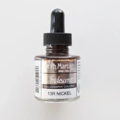 Pigment^Iridescent ink Dr. Ph. Martin's Nickel - Little Painter Art | Exploring the Endless Possibilities of Art