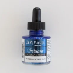 Pigment^Iridescent ink Dr. Ph. Martin's Deep Blue - Little Painter Art | Exploring the Endless Possibilities of Art
