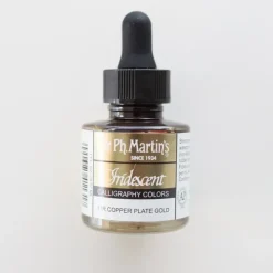 Pigment^Iridescent ink Dr. Ph. Martin's Copperplate Gold - Little Painter Art | Exploring the Endless Possibilities of Art