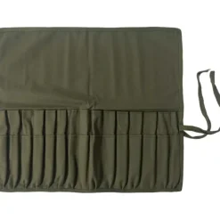 Canvas^Isomars Brush Roll Up Case - Green - Little Painter Art | Exploring the Endless Possibilities of Art