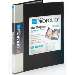 Shop All^Itoya Art ProFolio, Black 24-Sleeves 8x10" - Little Painter Art | Exploring the Endless Possibilities of Art