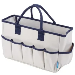 Brush^Itoya Profolio Entourage Large Tote Bag - Grey & Navy - Little Painter Art | Exploring the Endless Possibilities of Art