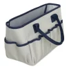 Brush^Itoya Profolio Entourage Small Tote Bag - Grey & Navy - Little Painter Art | Exploring the Endless Possibilities of Art