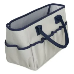 Brush^Itoya Profolio Entourage Small Tote Bag - Grey & Navy - Little Painter Art | Exploring the Endless Possibilities of Art