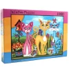 Shop All^JaCaRou 1000pc Puzzle - Rosy, Sunny & Sky - Little Painter Art | Exploring the Endless Possibilities of Art