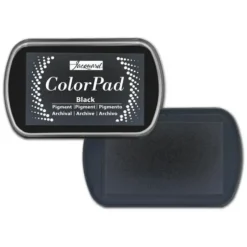 Hot^Jacquard ColorPad Pigment Ink Pad - Black - Little Painter Art | Exploring the Endless Possibilities of Art