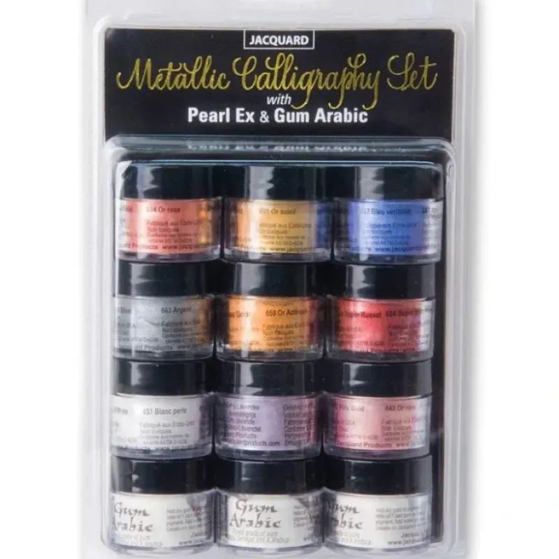 Pigment^Jacquard Pearl-Ex Powdered Pigment Sets - Little Painter Art | Exploring the Endless Possibilities of Art
