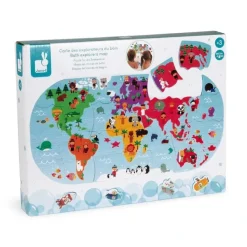 Shop All^Janod Bath Explorers Puzzle Map - Little Painter Art | Exploring the Endless Possibilities of Art