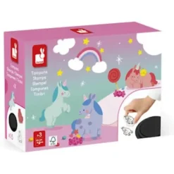 Hot^Janod Stampinoo Stamp Set - Unicorn - Little Painter Art | Exploring the Endless Possibilities of Art