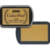 Pigment^Jaquard ColorPad Pigment Ink Pad - Gold - Little Painter Art | Exploring the Endless Possibilities of Art