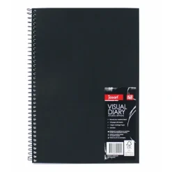 Shop All^Jasart Single Wire Bound Visual Art Diary 60 Sheets FSC Mix Credit - Little Painter Art | Exploring the Endless Possibilities of Art