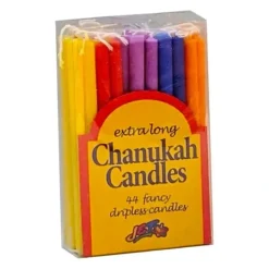 Hot^JET Chanukah Candles 44pk Tall Colour Assortment - Little Painter Art | Exploring the Endless Possibilities of Art