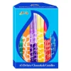 Hot^JET Deluxe Chanukah Candles 45pk Colour Assortment - Little Painter Art | Exploring the Endless Possibilities of Art