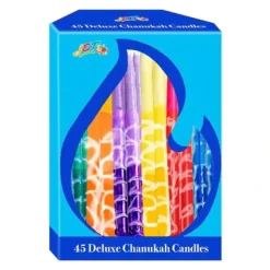 Hot^JET Deluxe Chanukah Candles 45pk Colour Assortment - Little Painter Art | Exploring the Endless Possibilities of Art