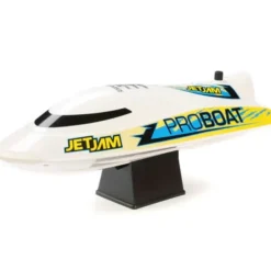 Brush^Jet Jam V2 12" Self-Righting Pool Racer Brushed RTR, White - Little Painter Art | Exploring the Endless Possibilities of Art