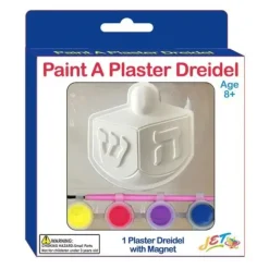 Brush^JET Paint A Plaster Dreidel Kit - Little Painter Art | Exploring the Endless Possibilities of Art