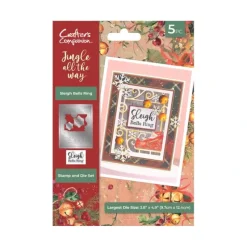 Shop All^Jingle All The Way Metal Die and Stamp - Sleigh Bells Ring - Little Painter Art | Exploring the Endless Possibilities of Art