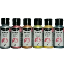 Canvas^Jo Sonja's Fine Artists' Acrylic Paints Metallic Colour 60ml - Little Painter Art | Exploring the Endless Possibilities of Art