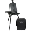 Canvas^Jullian Black Spirit French Easel with Carrying Bag - Little Painter Art | Exploring the Endless Possibilities of Art