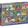 Shop All^Jumbo 1000pc Puzzle - Cat Horoscopes - Little Painter Art | Exploring the Endless Possibilities of Art