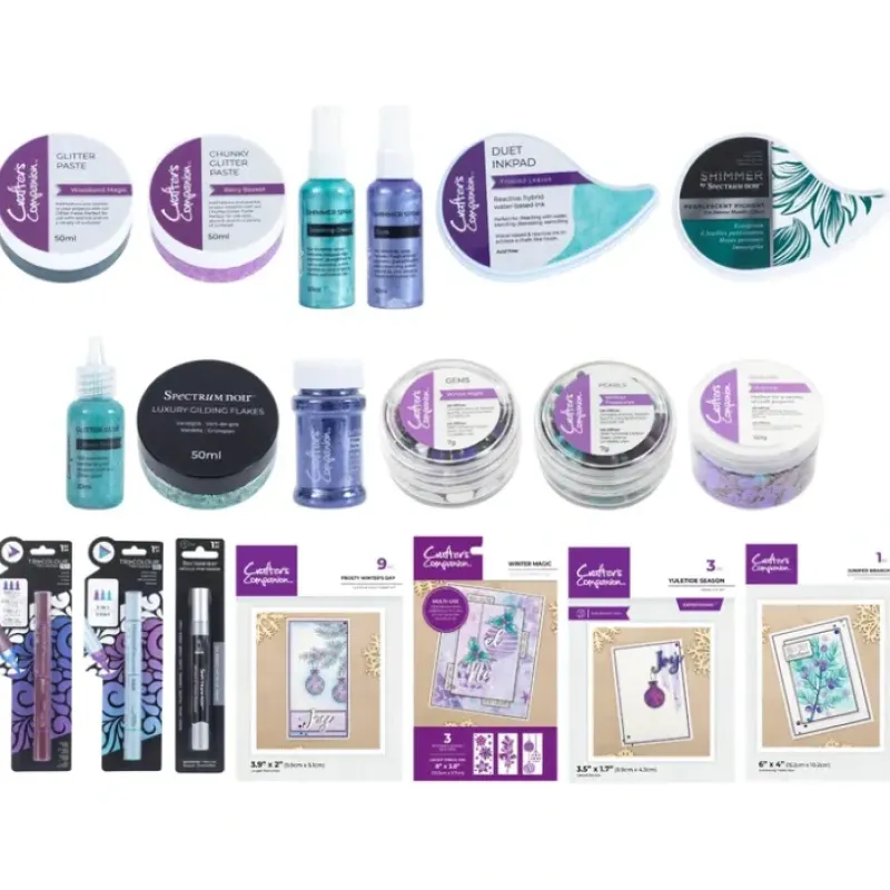 Brush^Juniper Frost Christmas Die Cutting Bundle - Little Painter Art | Exploring the Endless Possibilities of Art