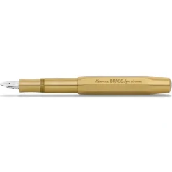 Shop All^Kaweco AL Sport Fountain Pen, Raw Brass, Medium Nib - Little Painter Art | Exploring the Endless Possibilities of Art