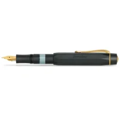 Shop All^Kaweco AL Sport Piston Fountain Pen, Black/Gold, Medium Nib - Little Painter Art | Exploring the Endless Possibilities of Art