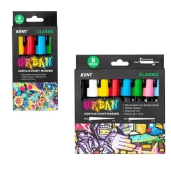 Pigment^Kent Urban Acrylic Paint Marker - Classic Sets - Little Painter Art | Exploring the Endless Possibilities of Art