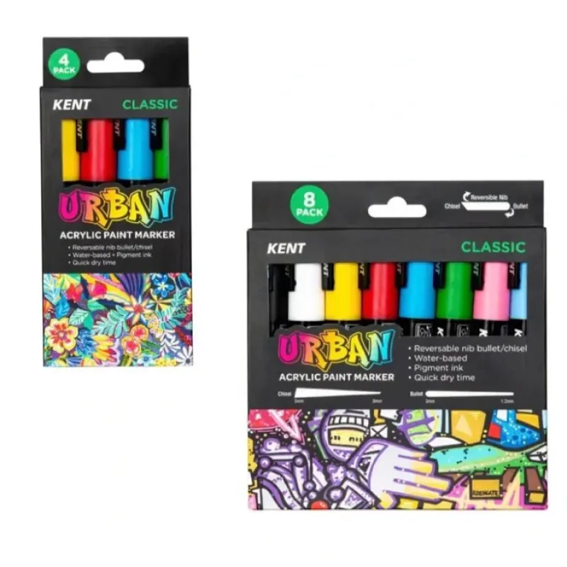 Pigment^Kent Urban Acrylic Paint Marker - Classic Sets - Little Painter Art | Exploring the Endless Possibilities of Art
