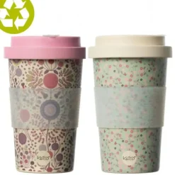 Shop All^Ketto Bamboo Travel Mug, Assorted - Little Painter Art | Exploring the Endless Possibilities of Art