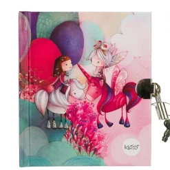 Hot^Ketto Locking Diary - Flavie & The Unicorn - Little Painter Art | Exploring the Endless Possibilities of Art