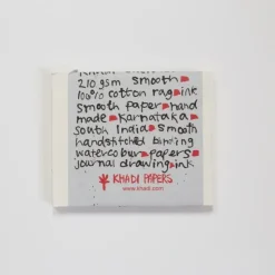 Shop All^Khadi White rag paper Block book 210gr Smooth 40 pages 13x16cm - Little Painter Art | Exploring the Endless Possibilities of Art