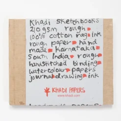 Shop All^Khadi White rag paper Hardback book 32 210gr 32 pages 21x25cm rough - Little Painter Art | Exploring the Endless Possibilities of Art