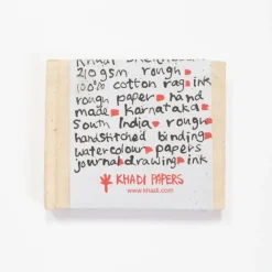 Shop All^Khadi White rag paper Hardback book 32 210gr 32 pages 13x16cm rough - Little Painter Art | Exploring the Endless Possibilities of Art