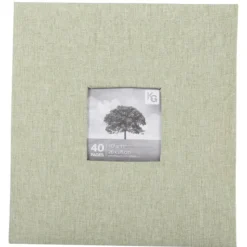Shop All^Kiera Grace Photo Album, Self Adhesive 10"x11" Green Linen - Little Painter Art | Exploring the Endless Possibilities of Art