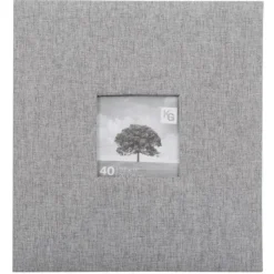 Shop All^Kiera Grace Photo Album, Self Adhesive 10"x11" Grey Linen - Little Painter Art | Exploring the Endless Possibilities of Art