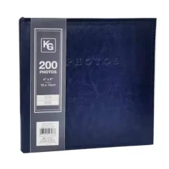 Shop All^Kiera Grace Photo Album 4"x6" Blue Leather Look - Little Painter Art | Exploring the Endless Possibilities of Art