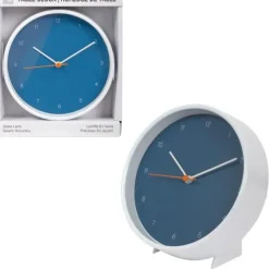 Hot^Kiera Grace Wall/Tabletop Clock - 6" Blue - Little Painter Art | Exploring the Endless Possibilities of Art
