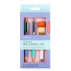 Hot^Kikkerland Ballpoint Pen & Mechanical Pencil Set - Little Painter Art | Exploring the Endless Possibilities of Art