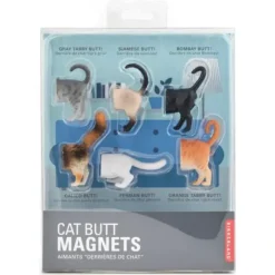 Shop All^Kikkerland Cat Butt Magnet Set of 6 - Little Painter Art | Exploring the Endless Possibilities of Art