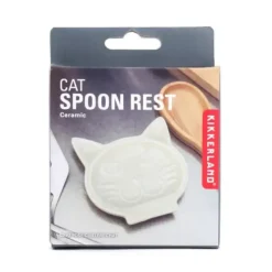Hot^Kikkerland Ceramic Cat Spoon Rest - Little Painter Art | Exploring the Endless Possibilities of Art