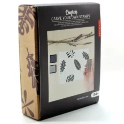 Hot^Kikkerland Crafters Block Printing Kit - Little Painter Art | Exploring the Endless Possibilities of Art